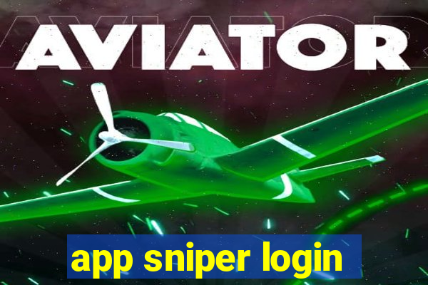 app sniper login